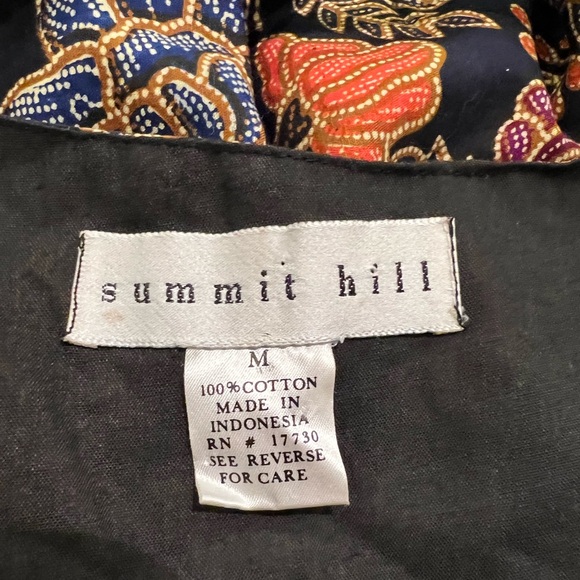 Summit Hill Unisex Floral & Bird Print Embellished Vest - Picture 3 of 16